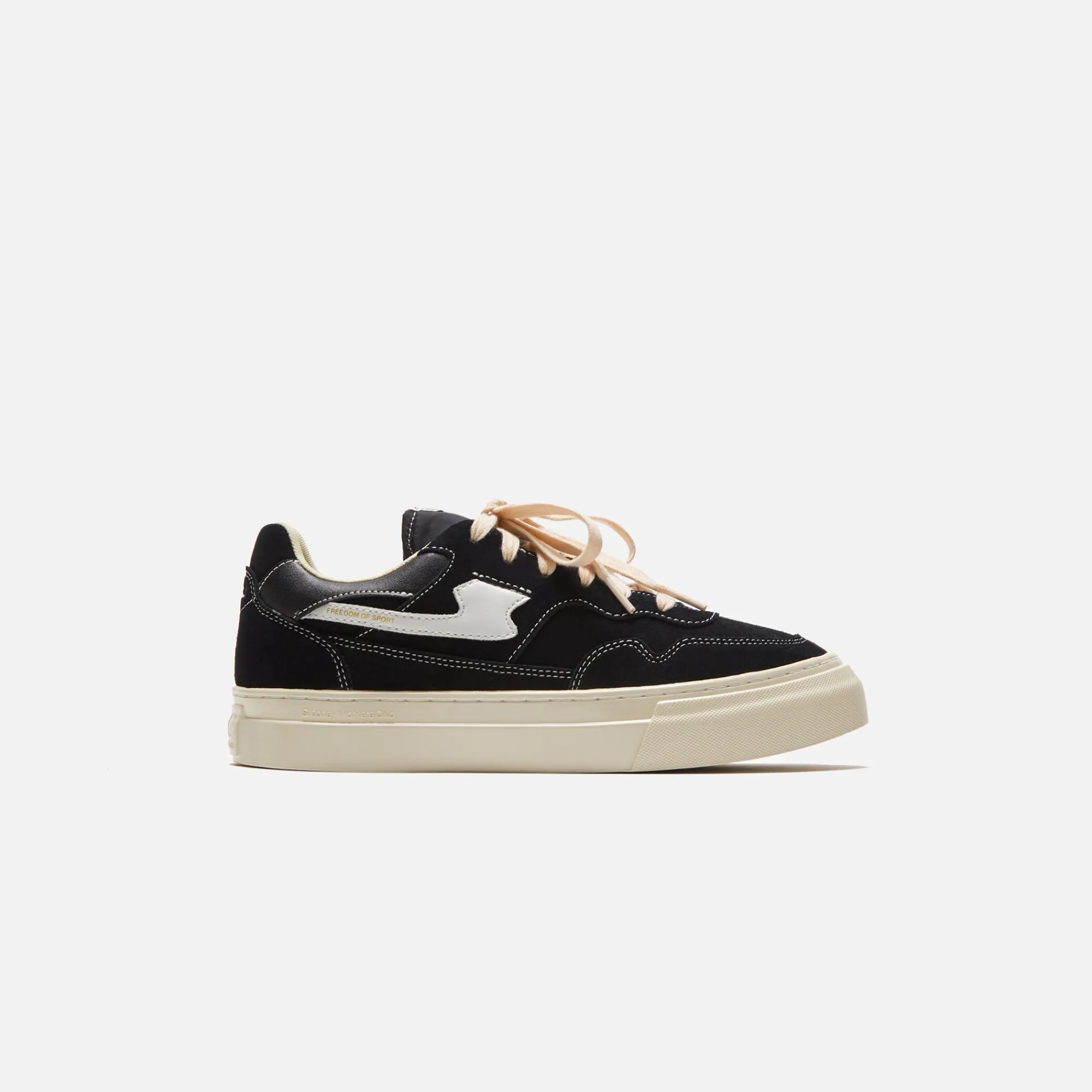 Best Sale Stepney Workers Club Pearl S-Strike Suede Black / White