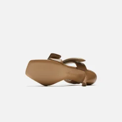 Cheap Gia Borghini Perni 03 Nude Brown