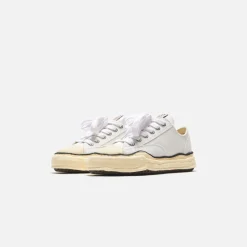 Discount Mihara Yasuhiro Peterson Low Vintage Sole Canvas White