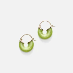 Outlet Anni Lu Petit Swell Hoop Green Oasis