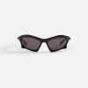 Hot Balenciaga Pointed Racing Frame Black