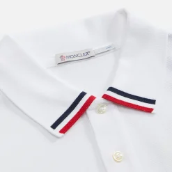Shop Moncler Polo White