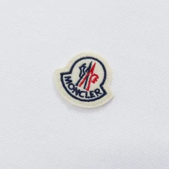 Shop Moncler Polo White