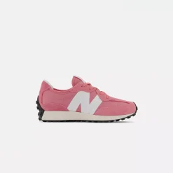 Hot New Balance Pre-School 327 Natural Pink / White