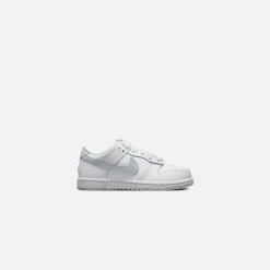 Cheap Nike Pre-School Dunk Low White / Pure Platinum