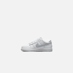Cheap Nike Pre-School Dunk Low White / Pure Platinum