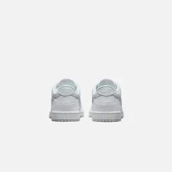 Cheap Nike Pre-School Dunk Low White / Pure Platinum