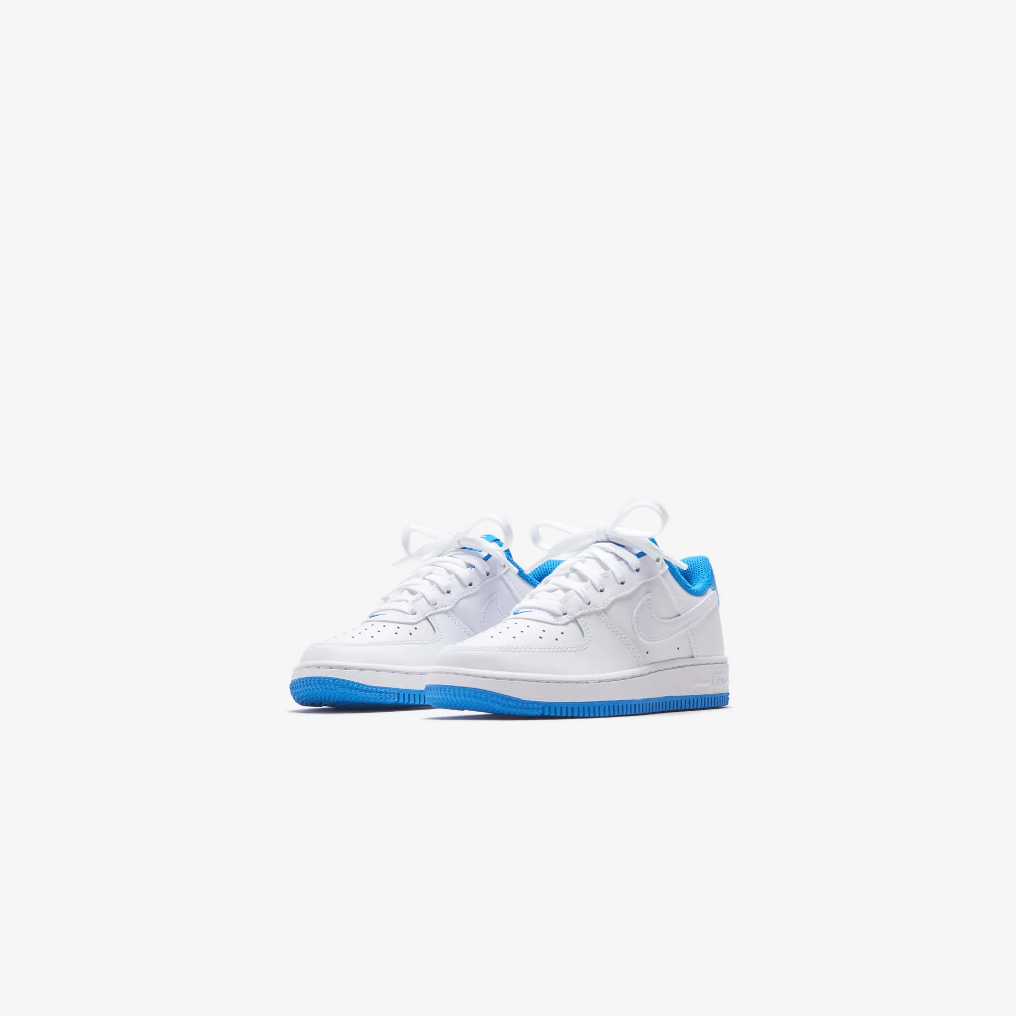 Best Sale Nike Pre-School Force 1 Low '07 White / Light Photo Blue