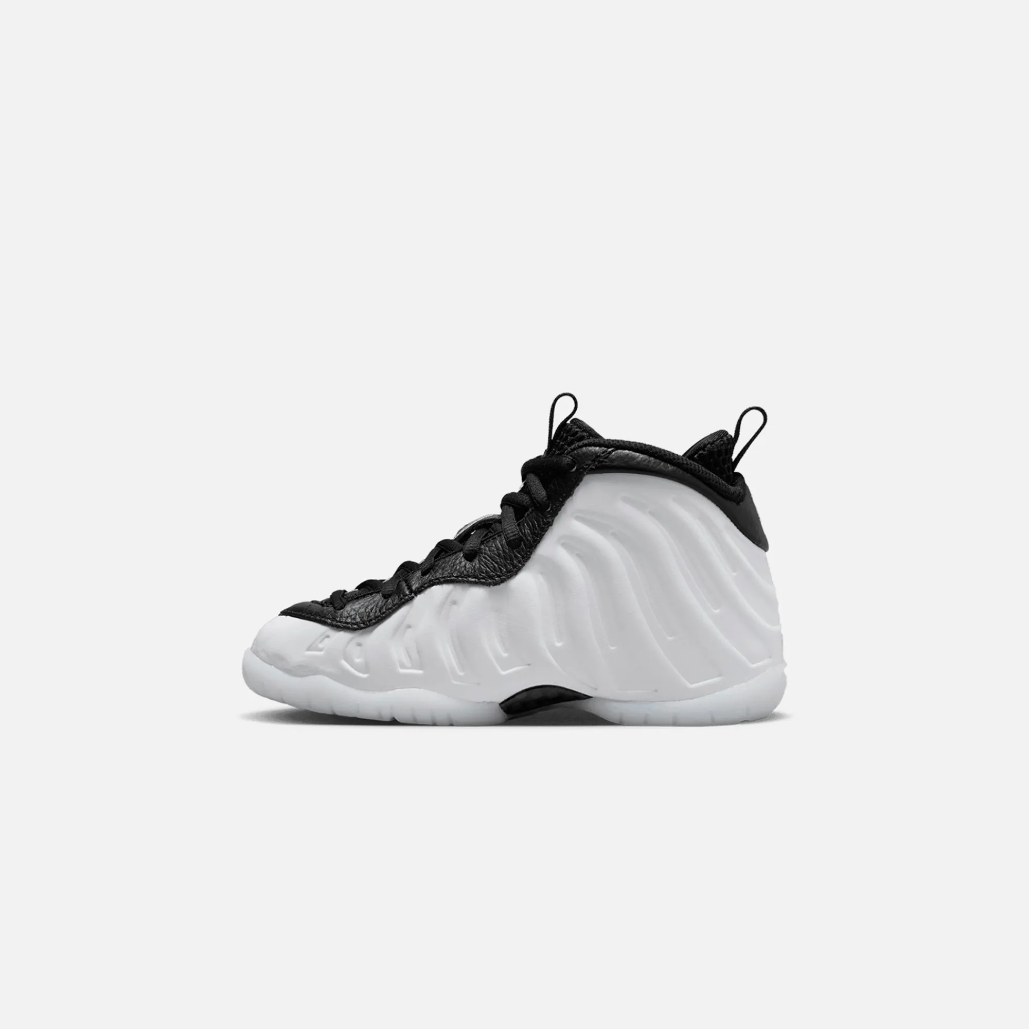 Sale Nike Pre-School Lil Posite One White / Metallic Silver / Black