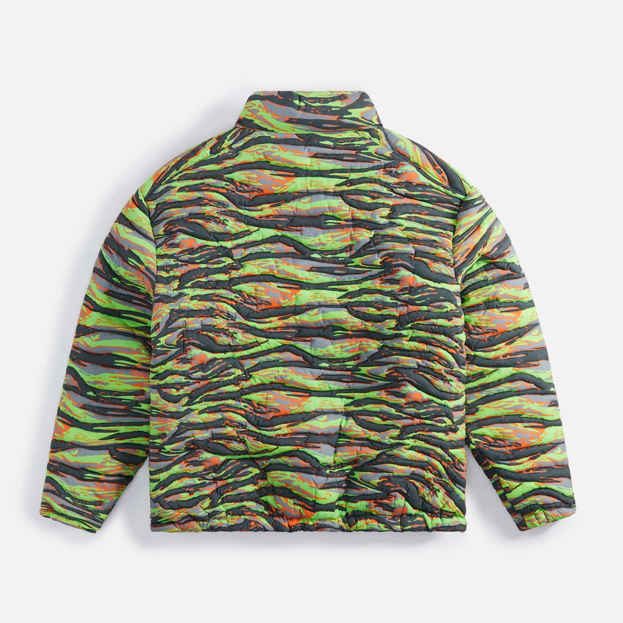 Best Sale ERL Printed Quilted Puffer Green Rave Camo