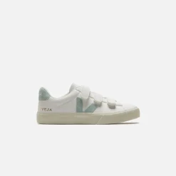 Clearance Veja Recife Chromefree Leather White / Matcha