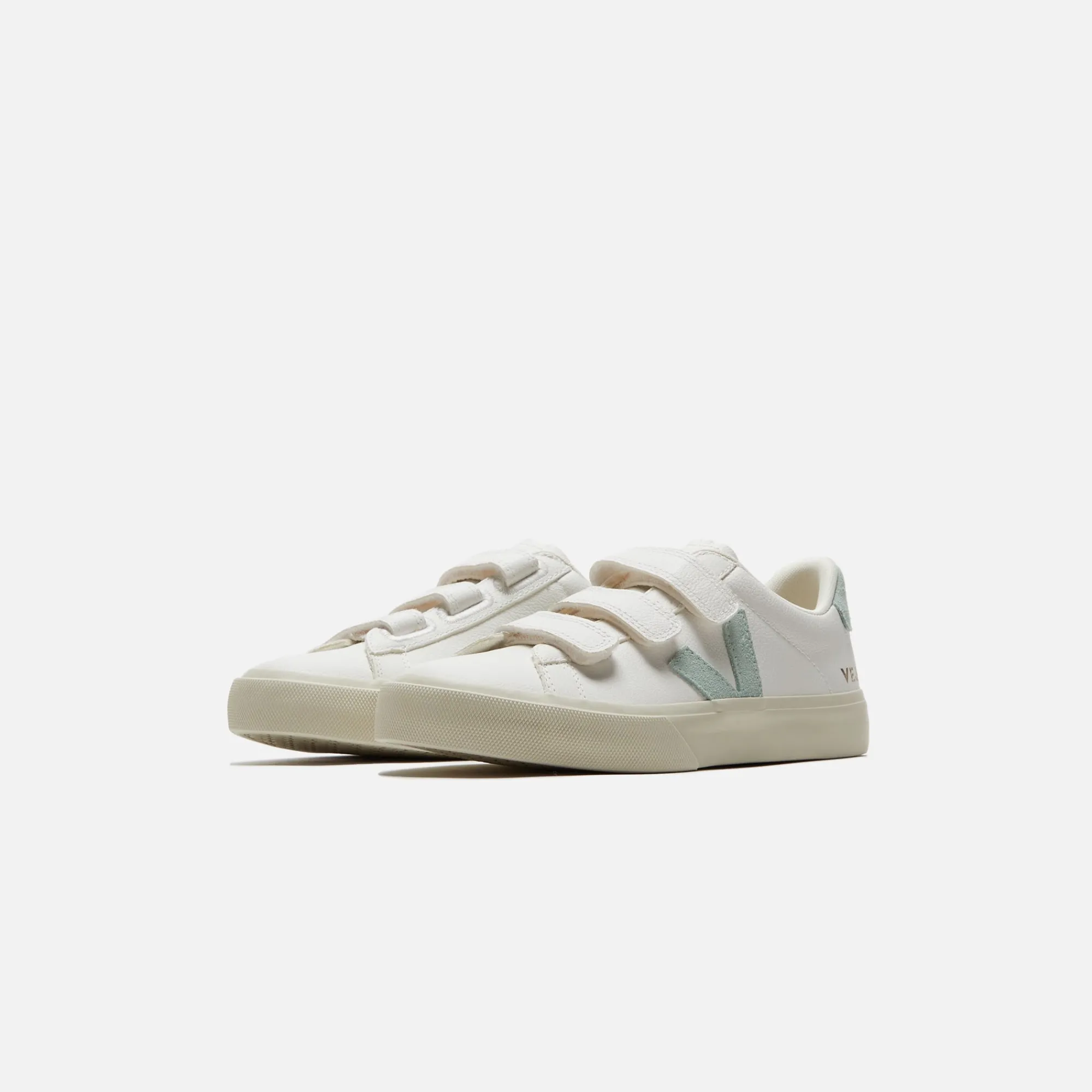 Clearance Veja Recife Chromefree Leather White / Matcha