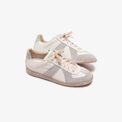 Shop Margiela Replica Low Top Off White / Honey Sole