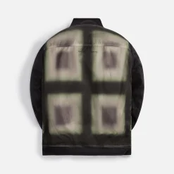 Cheap Rick Owens Reversible Flight Black / Black Plaid