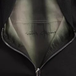 Cheap Rick Owens Reversible Flight Black / Black Plaid