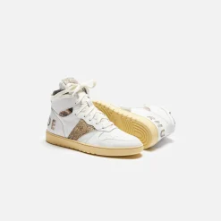 Best Rhude Rhecess High White / Snake