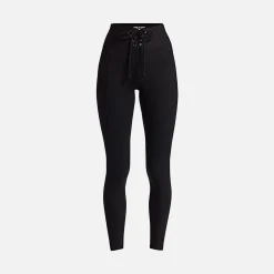 Fashion Year of Ours Ribbed Football Legging Black