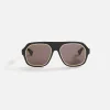 Cheap Bottega Veneta Rim Aviator Black / Grey