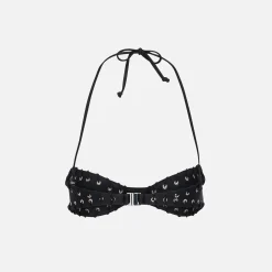 Shop Miaou Rio Bikini Top Black