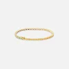 Cheap Yvonne Leon River Baguette Bracelet Yellow Gold / Rainbow