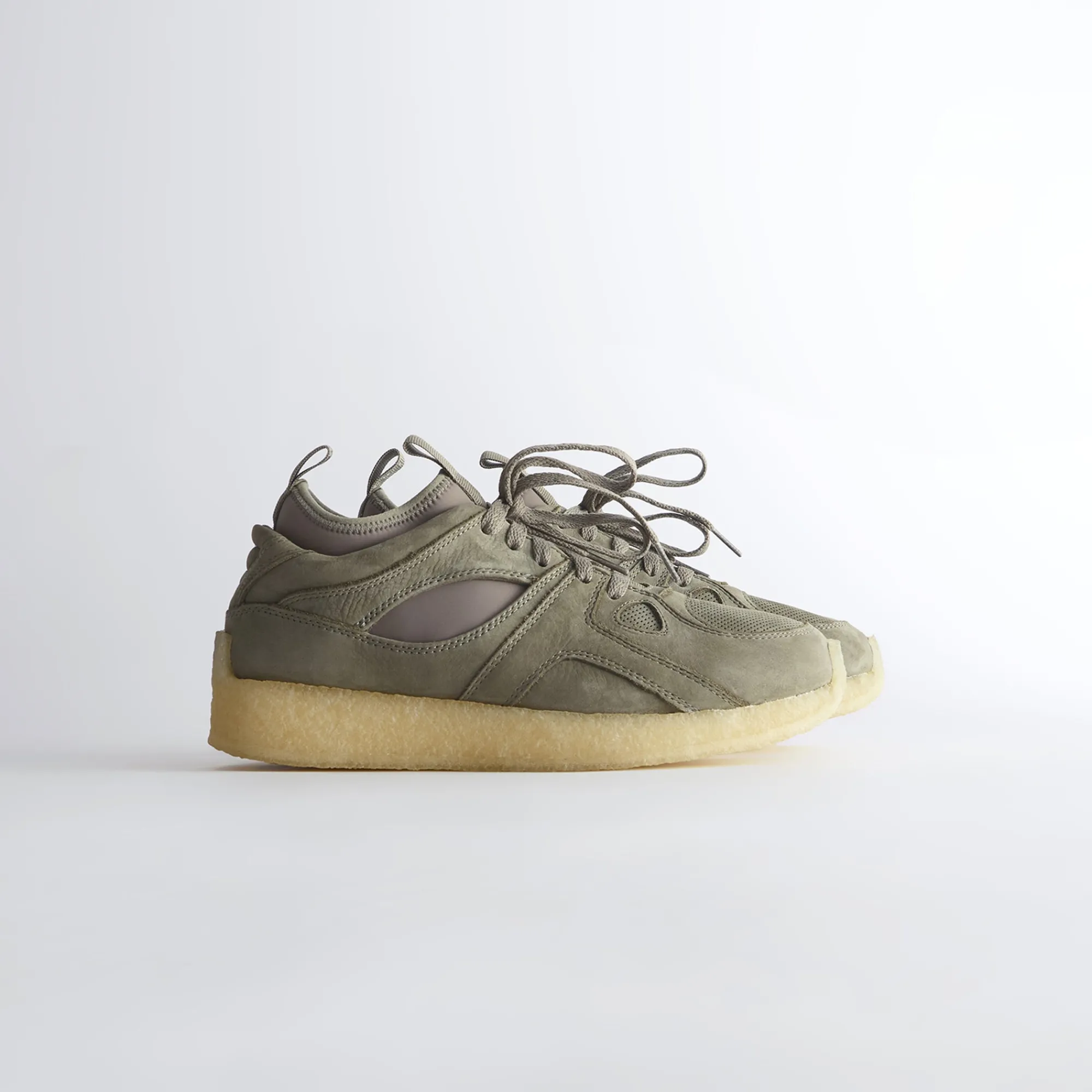 Store Kith Ronnie Fieg For Clarks Breacon Olive Nubuck