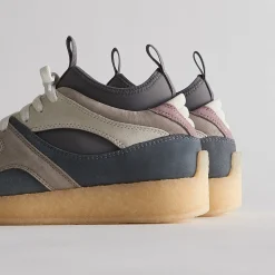 Cheap Kith Ronnie Fieg For Clarks Breacon Blue Grey Combi