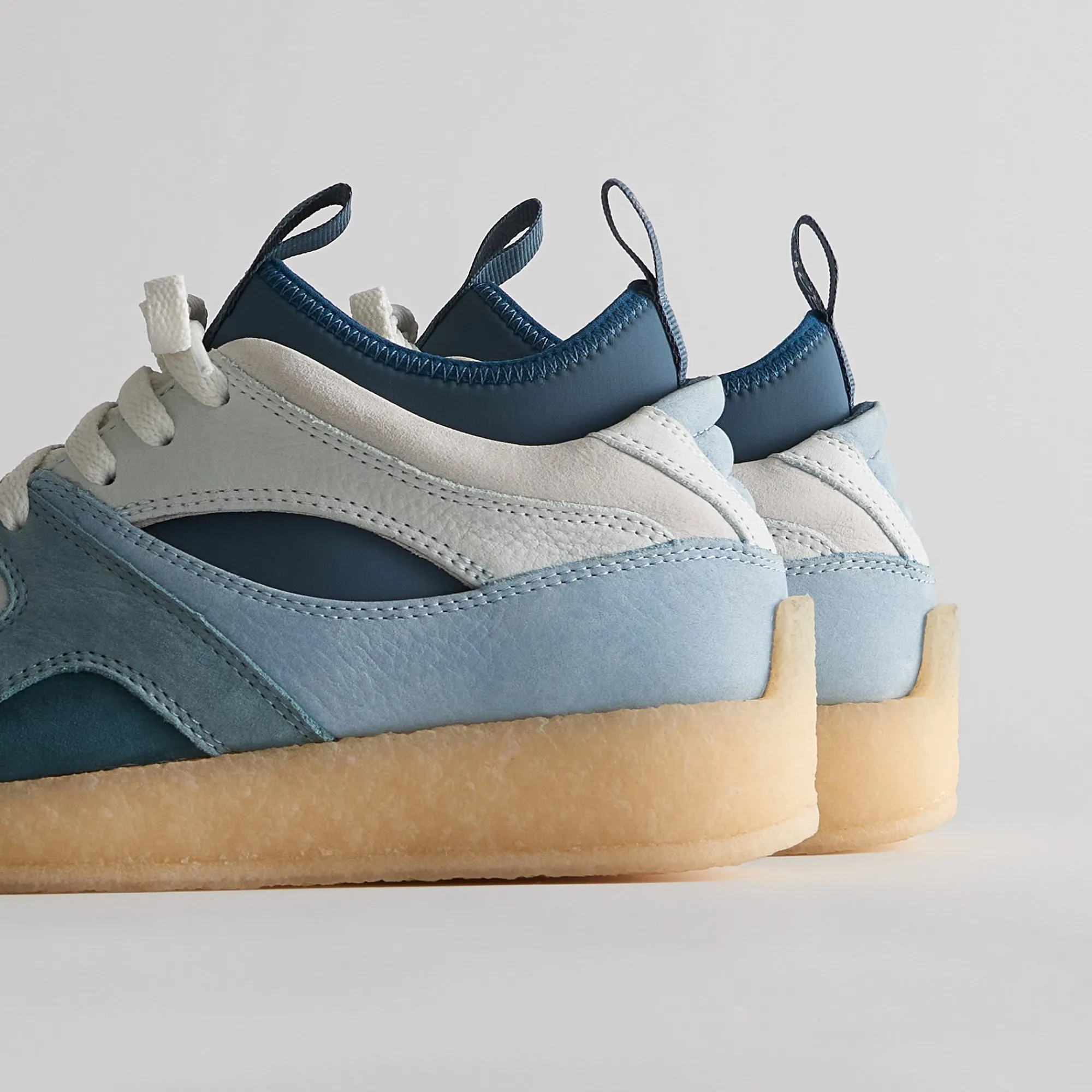 Cheap Kith Ronnie Fieg For Clarks Breacon Blue Combi