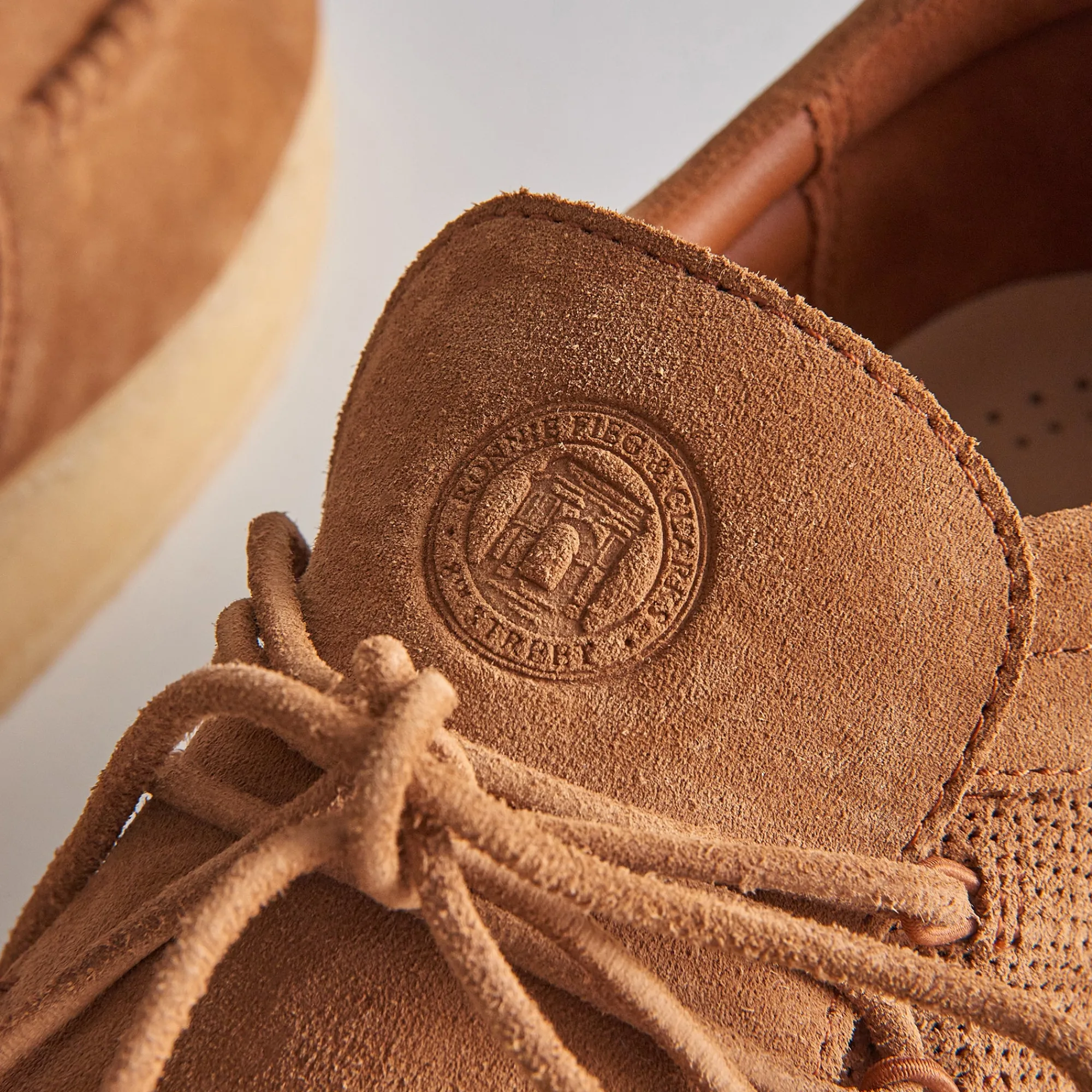 Clearance Kith Ronnie Fieg For Clarks Maycliffe Chestnut