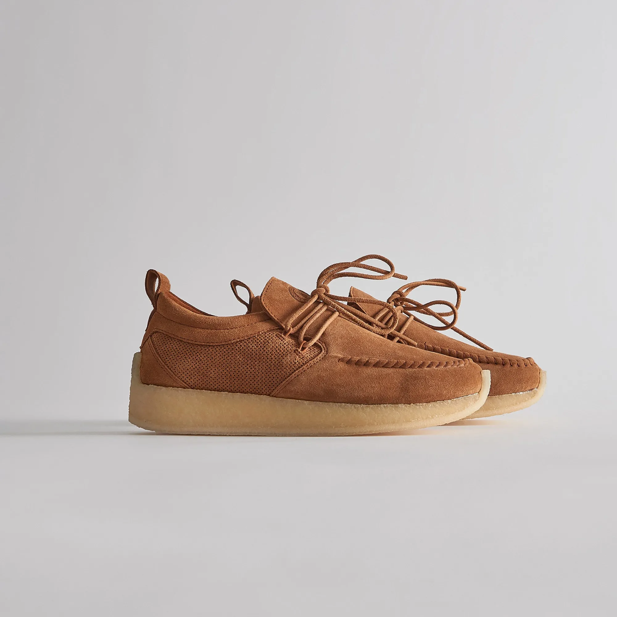 Clearance Kith Ronnie Fieg For Clarks Maycliffe Chestnut