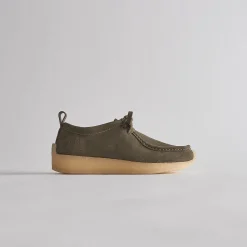 Fashion Kith Ronnie Fieg For Clarks Rossendale Olive Suede