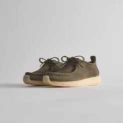 Fashion Kith Ronnie Fieg For Clarks Rossendale Olive Suede