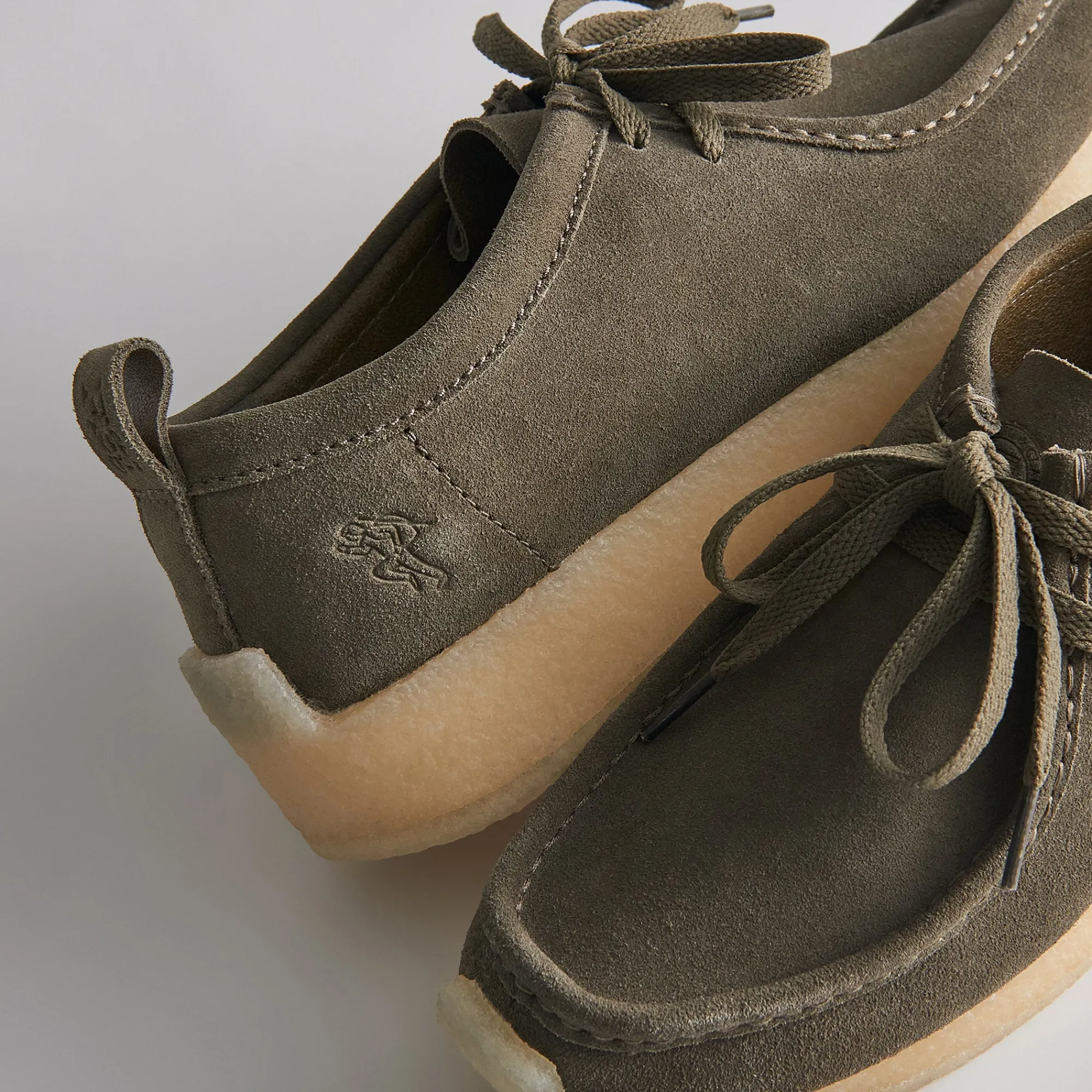 Fashion Kith Ronnie Fieg For Clarks Rossendale Olive Suede
