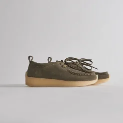 Best Kith Ronnie Fieg For Clarks Rossendale Olive Suede