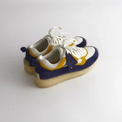 Best Kith Ronnie Fieg For Clarks 8Th Street Lockhill Blue / Yellow