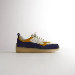 Clearance Kith Ronnie Fieg For Clarks 8Th Street Lockhill Blue / Yellow