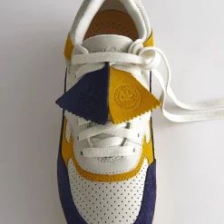 Clearance Kith Ronnie Fieg For Clarks 8Th Street Lockhill Blue / Yellow