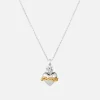 New Hatton Labs Sacred Heart Pendant Necklace Silver / Gold