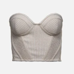 Fashion Retrofete Sami Corset White Gold