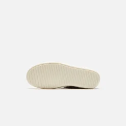 Online Rick Owens Scarpe In Pelle Sneakers Forest / Milk / Milk