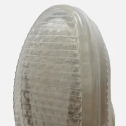 Clearance Rick Owens Scarpe Pelle Geobasket Natural / Clear