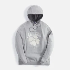 Sale Ader Error Semi-Oversized Hoodie Grey