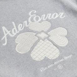 Sale Ader Error Semi-Oversized Hoodie Grey