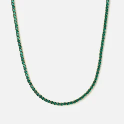Clearance Crystal Haze Serena Necklace Emerald Green