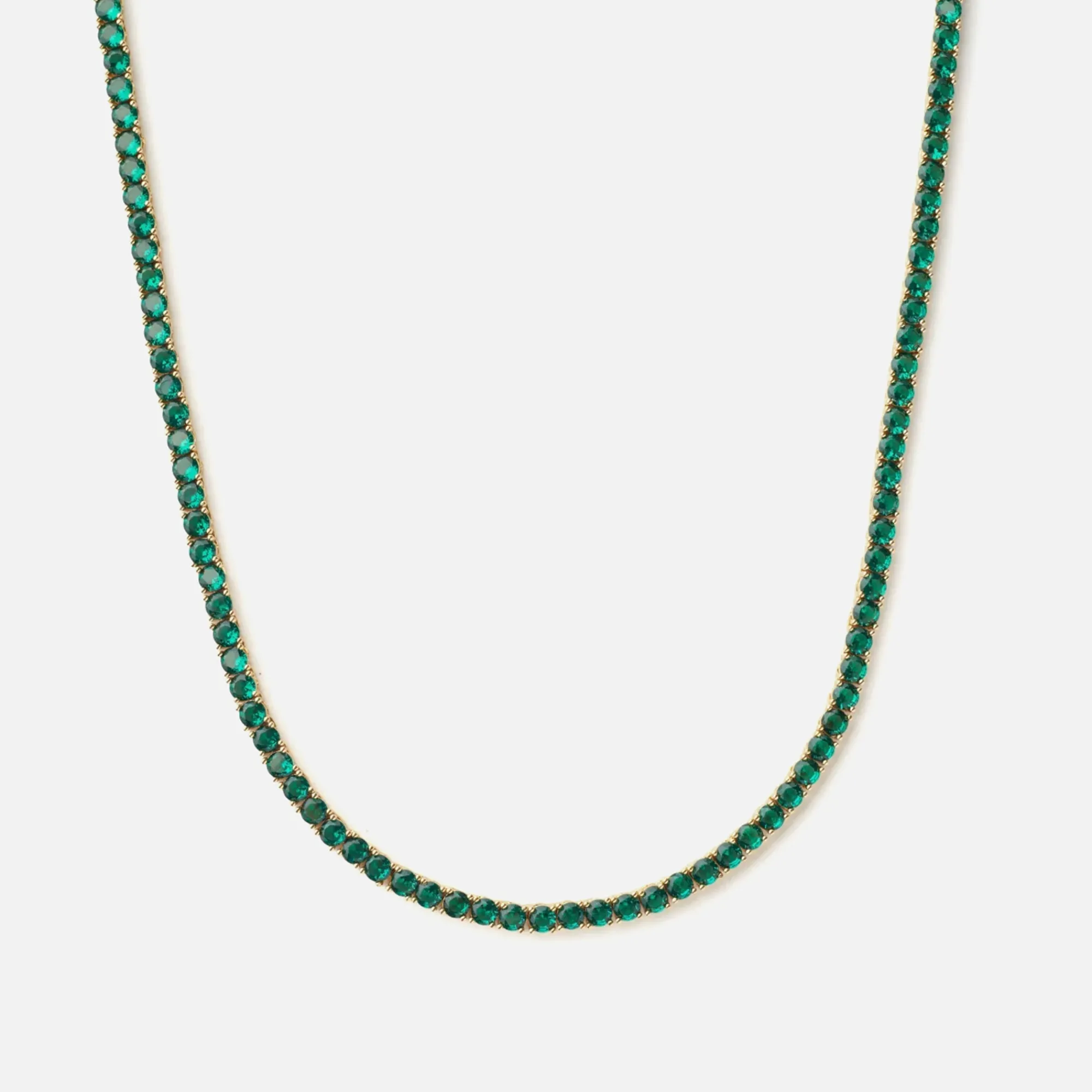 Clearance Crystal Haze Serena Necklace Emerald Green