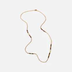 Store Maor Shine #5 Necklace/Bracelet Light Yellow Pattern Breads Yellow Gold / Light Yellow