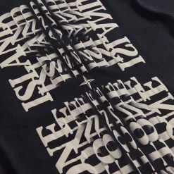 New Stone Island Si Graphic Tee Black
