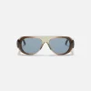 Hot Palm Angels Sierra Sunglasses Crystal Grey / Blue