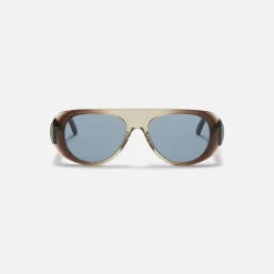 Hot Palm Angels Sierra Sunglasses Crystal Grey / Blue
