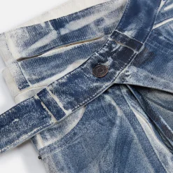 Outlet Ottolinger Signature Wrap Jeans Sand / Blue Paint