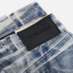 Outlet Ottolinger Signature Wrap Jeans Sand / Blue Paint